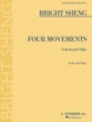 FOUR MOVEMENTS FOR PIANO TRIO cover